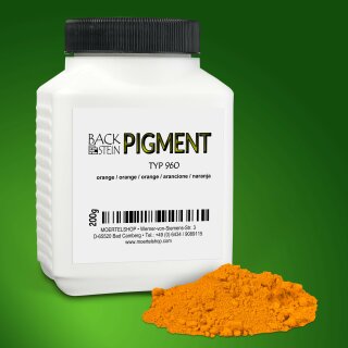 Zementechte Pigmente Typ 960 orange 200 g