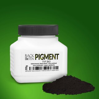 Zementechte Pigmente Typ 360 tiefschwarz 1 kg