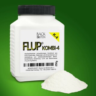 FLUP® - Kombi-4 Fließmittelkombinat in Pulverform 250 gr